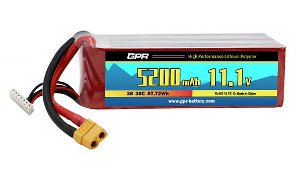 30C 5200mAh 3S 11.1V