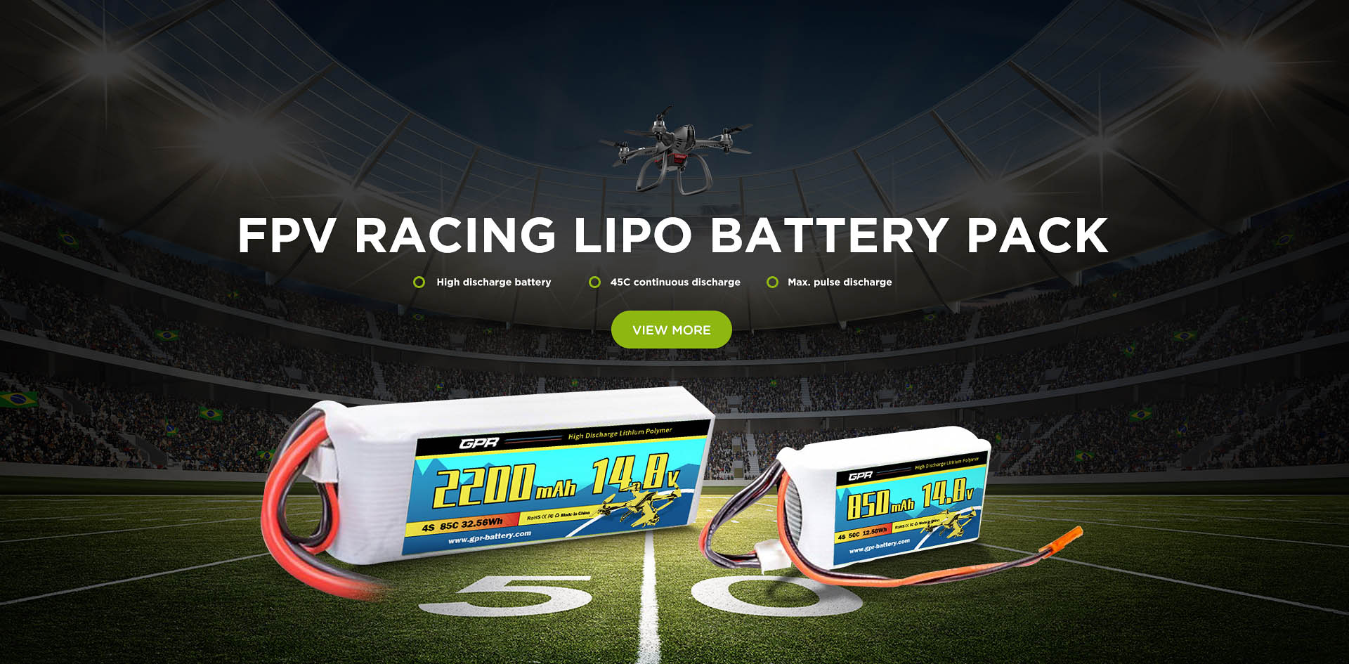 FPV Racing Lipo Packs