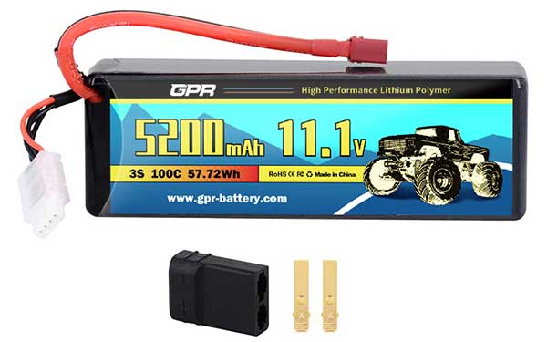 Hard Case Lipo Packs 100C 5200mah 3s 11.1v