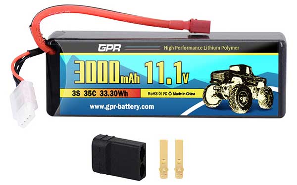 Hard Case Lipo Packs 35C 3000mah 3s 11.1v