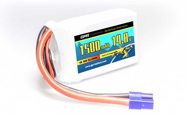 50C 1500mAh 4S 14.8V