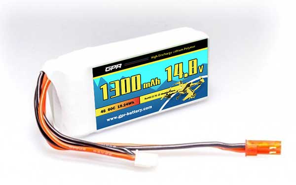 60C 1300mAh 4S 14.8V