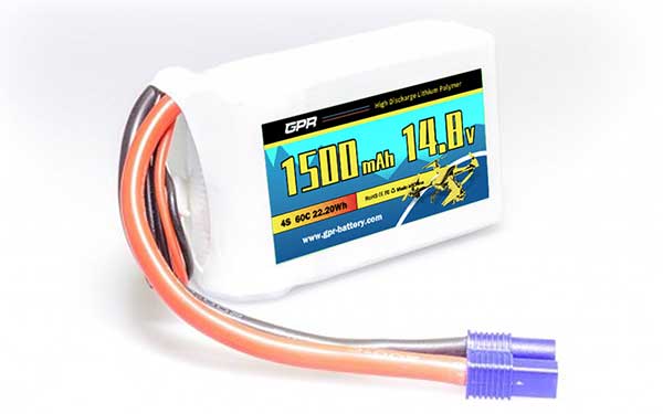 60C 1500mAh 4S 14.8V